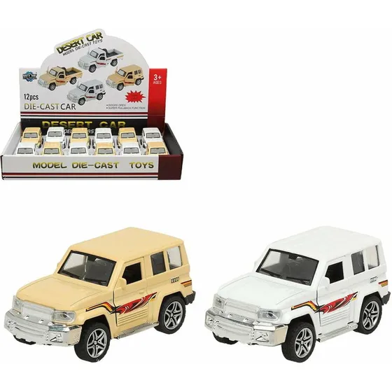 Desert Car 1:32 Legetøjsbil i metal - Assorteret design