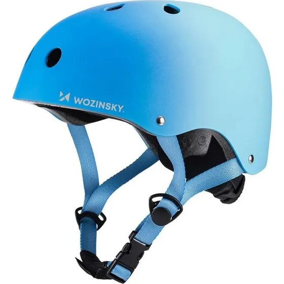 Wozinsky BMX Cykel- og løbehjelm, Gradient Blue, 54-58 cm