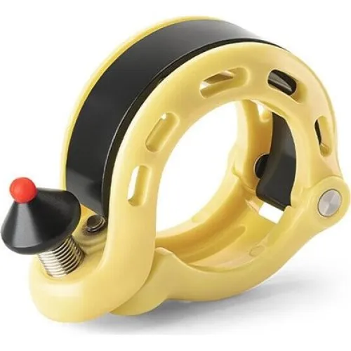 Rockbros Q-formet cykelklokke - Gul