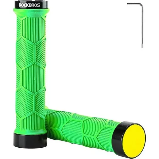 Rockbros Cykelgreb med reflekser - Grøn