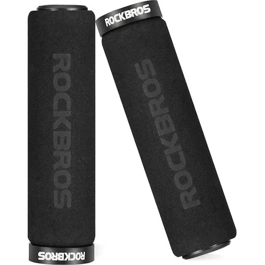 Rockbros BT1001BKBK skumstyrgreb til cykel - sort