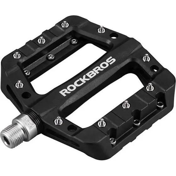 Rockbros 2017-12CBK Cykelpedaler i Nylon og Stål - Sort