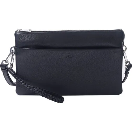 Adax Cormorano Jasmina combi clutch – sort kalveskind
