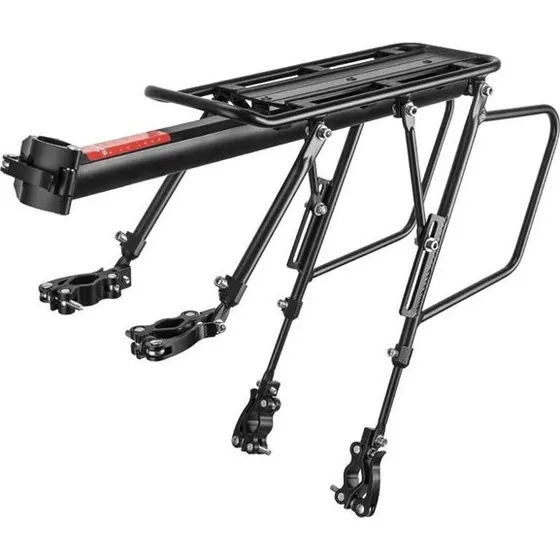 Rockbros 33210004001 cykelbagagebærer med hylde - Sort