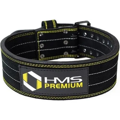 HMS Premium Strength Træningsbælte PA3558 - Sort, XXL