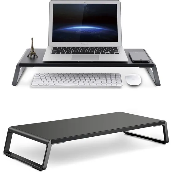 Wergon Vilma Laptop og Monitor Stand – Sort