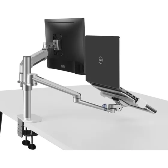 Wergon Luna Dual Holder m/gasfjeder til Laptop 11-17" & Monitor 27"