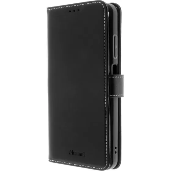 Insmat Eksklusivt Flip Case til Nokia G42 5G - Sort Læder
