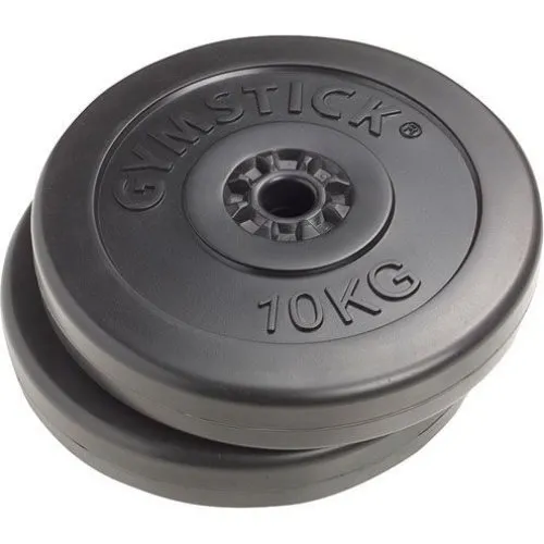 Gymstick Basic Vinyl Vægtskiver 30mm 2x10kg
