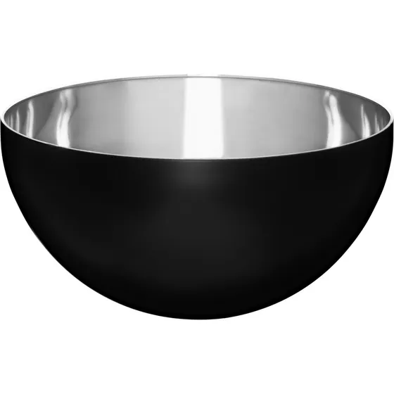 Maku Kitchen Life Skål i rustfrit stål, sort, 24 cm, 3,5 L