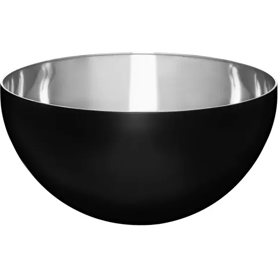 Maku Kitchen Life Skål i rustfrit stål, sort, 1,5 l, 19 cm
