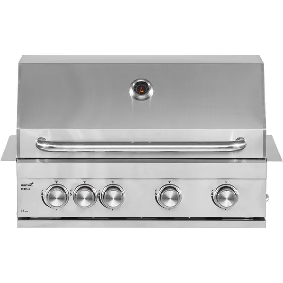 Mustang Pearl 4 Indbygget Gasgrill i Rustfrit Stål