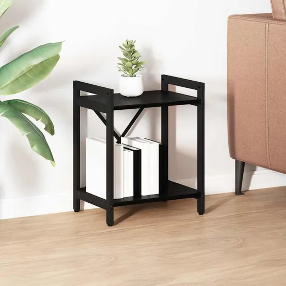 Bogreol 40x30x50 cm i sort eg – industrielt, fritstående