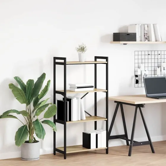 Bogreol Sonoma eg 40x30x85 cm – konstrueret træ