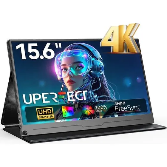 UPERFECT 15,6" 4K UHD Bærbar Skærm - 3840x2160 IPS