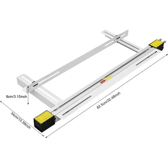 Plast- og akrylbukker - 1000W varmebukkemaskine til 60 cm emner