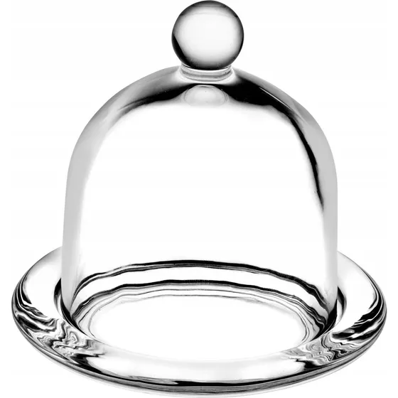 Glasbeholder 2-pak til citron og tomat med låg - Rund