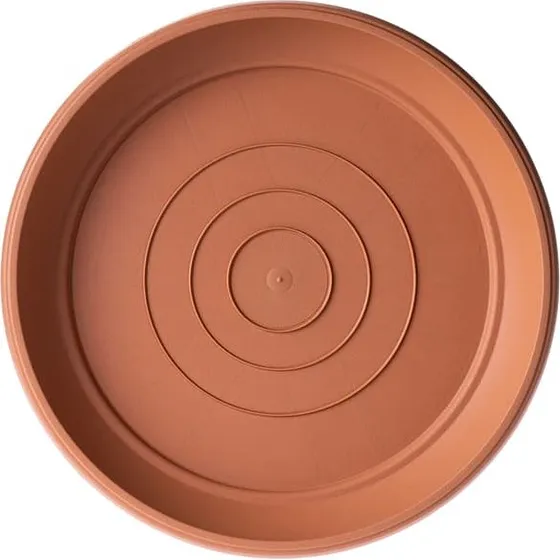 Rund Potteunderskål i Terrakotta-look - 46 cm - Plast