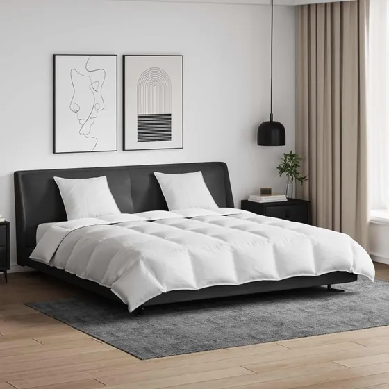 Dynebetræk sæt 3 dele – hvidt, blødt minimalistisk look