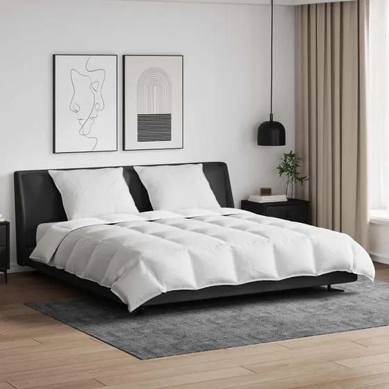 Dynebetræk sæt 3 dele – Hvid, minimalistisk look