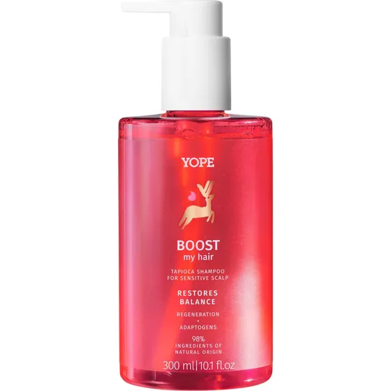 YOPE Bounce Boost My Hair Shampoo til sensitiv hovedbund, 300 ml