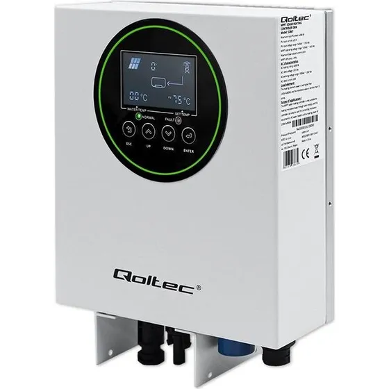 Qoltec ECO Boost 3 kW/4 kW Inverter til solvarme