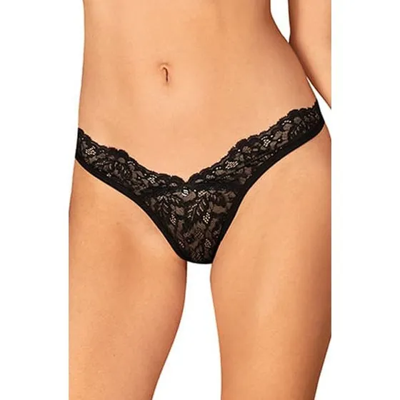 Obsessive Bellastia Thong - Sort blondetrusse