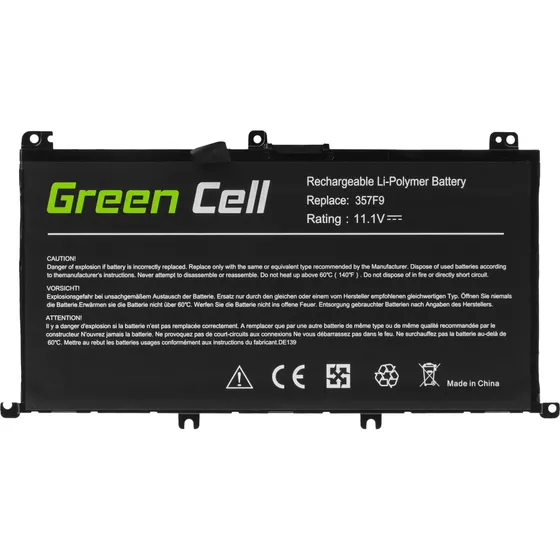 Green Cell Batteri til Dell Inspiron 15 (4200mAh, Litium-polymer)