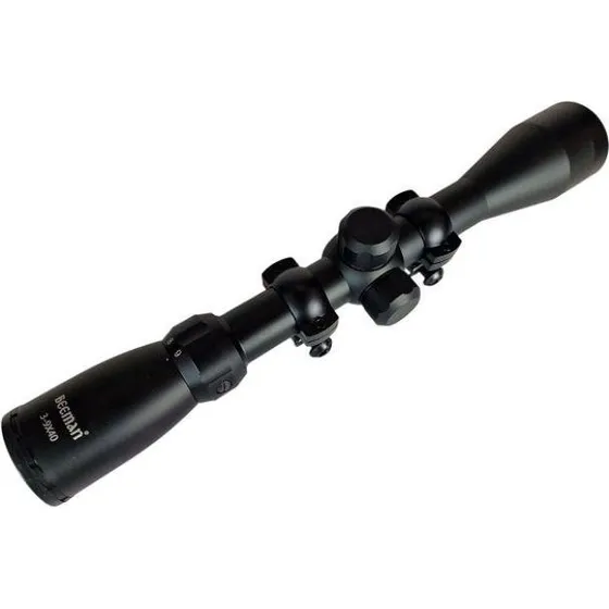 Beeman 3-9x40 Sigtekikkert med Mil-Dot og Montage