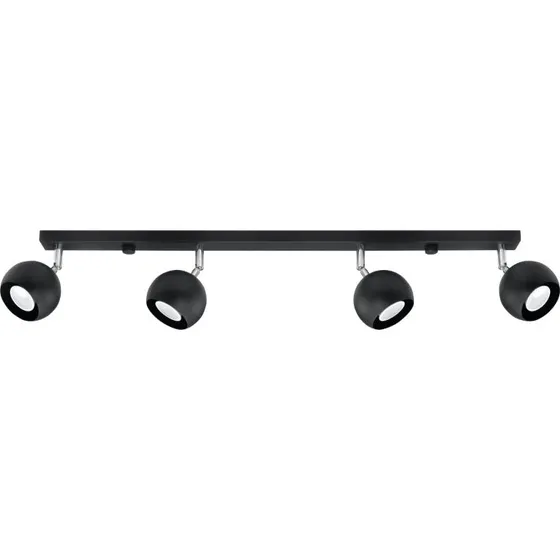 OCULARE 4L Loftlampe Sort - Moderne Kugleformet Design