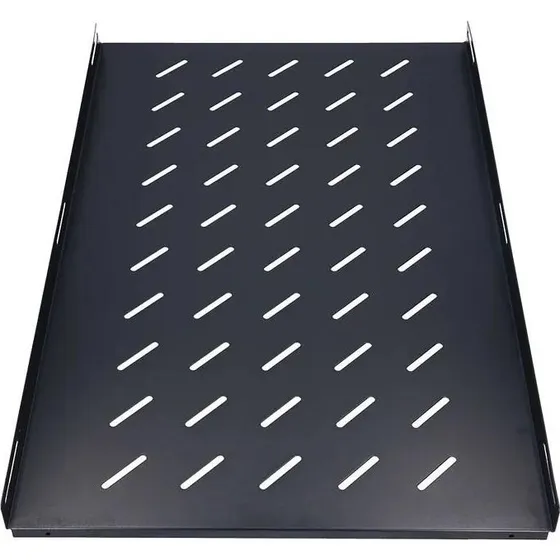 Extralink 1U Rackhylde 19" 750 mm - Sort