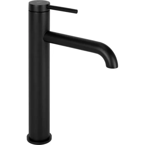 Js-B801-1B Håndvaskarmatur - Sort Messing 20x5x28cm