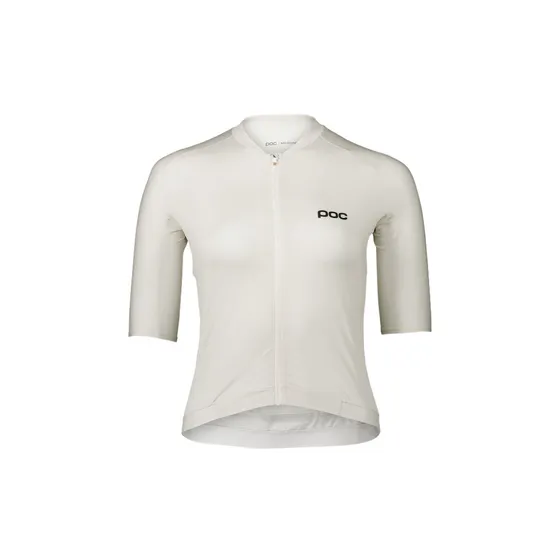 POC W's Pristine Kortærmet Cykeltrøje - Okenite Off-White