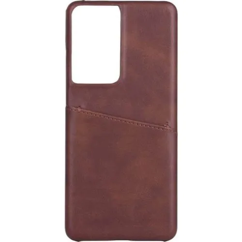 Onsala Mobilcover med Kortlomme til Samsung S21/S30 Ultra 5G - Brun
