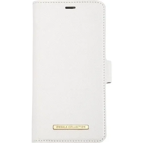 Onsala Wallet Case Saffiano White - iPhone 11 Pro Max
