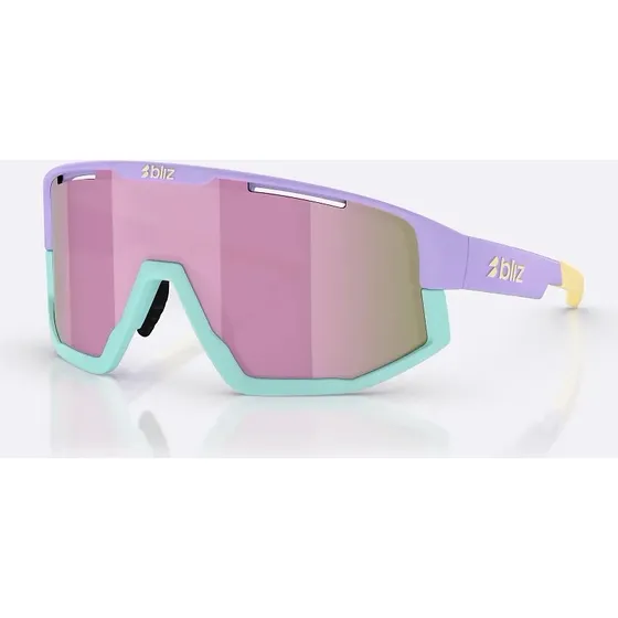 Bliz Fusion Small Cykelbriller - Matt Pastel Purple/Brown/Pink Multi