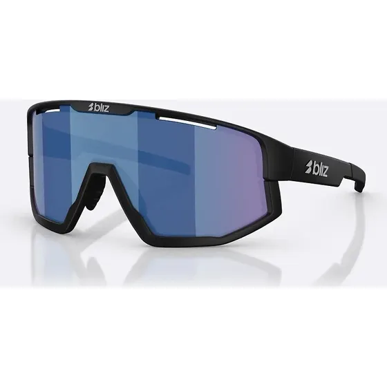 Bliz Fusion Small Cykelbriller - Matsort - Photochromic Brown/Blue