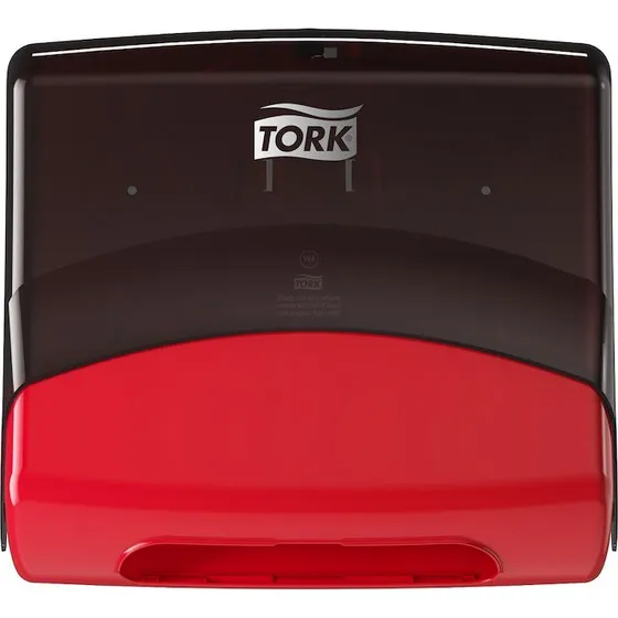 Tork Top-Pak Dispenser W4 Rød/Sort