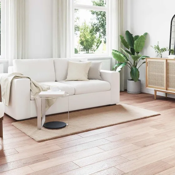 Faux kaninpels tæppe Olite gråbrun 100x200 cm