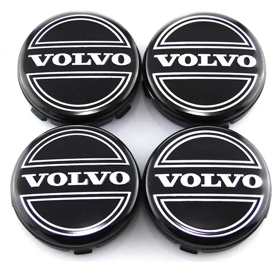 Volvo 64mm Centerkapsler - 4-pak