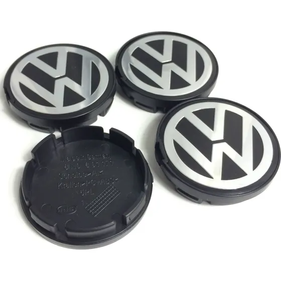 Volkswagen VW09 Centerdæksler 55mm - 4-pak