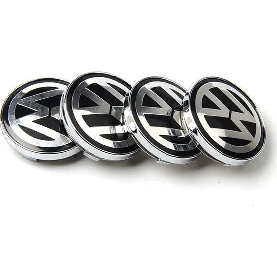 Volkswagen VW10 Centerdæksler 60mm - 4-pak