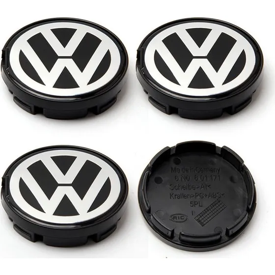 VW40 Volkswagen Centerdæksler - 58mm (4-pak)