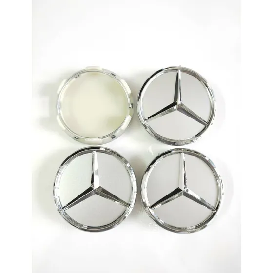 Mercedes Benz Krom Center dækker 60mm - 4-pak