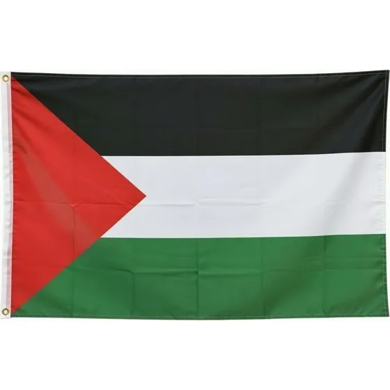 Palæstina Flag - 150 x 90 cm - Polyester