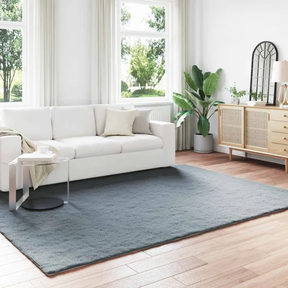 Faux kaninpels tæppe Olite Antracit 200×280 cm