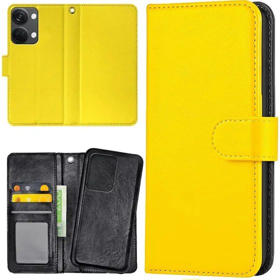 OnePlus Nord 3 5G Mobilcover med Pung - Gul