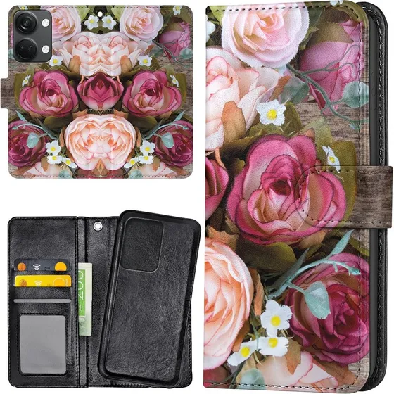 OnePlus Nord 3 5G Mobilcover med Blomster og Pungetui