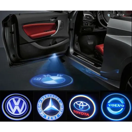 Volvo LED-projektor til bildør
