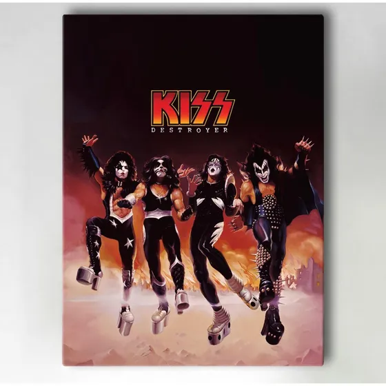 Kiss Lærredstryk - 40x30 cm